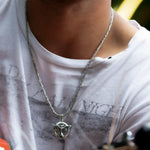 Freedom Men's Pendant ~ Sterling Silver 925 ~ - Maresia Jewelry