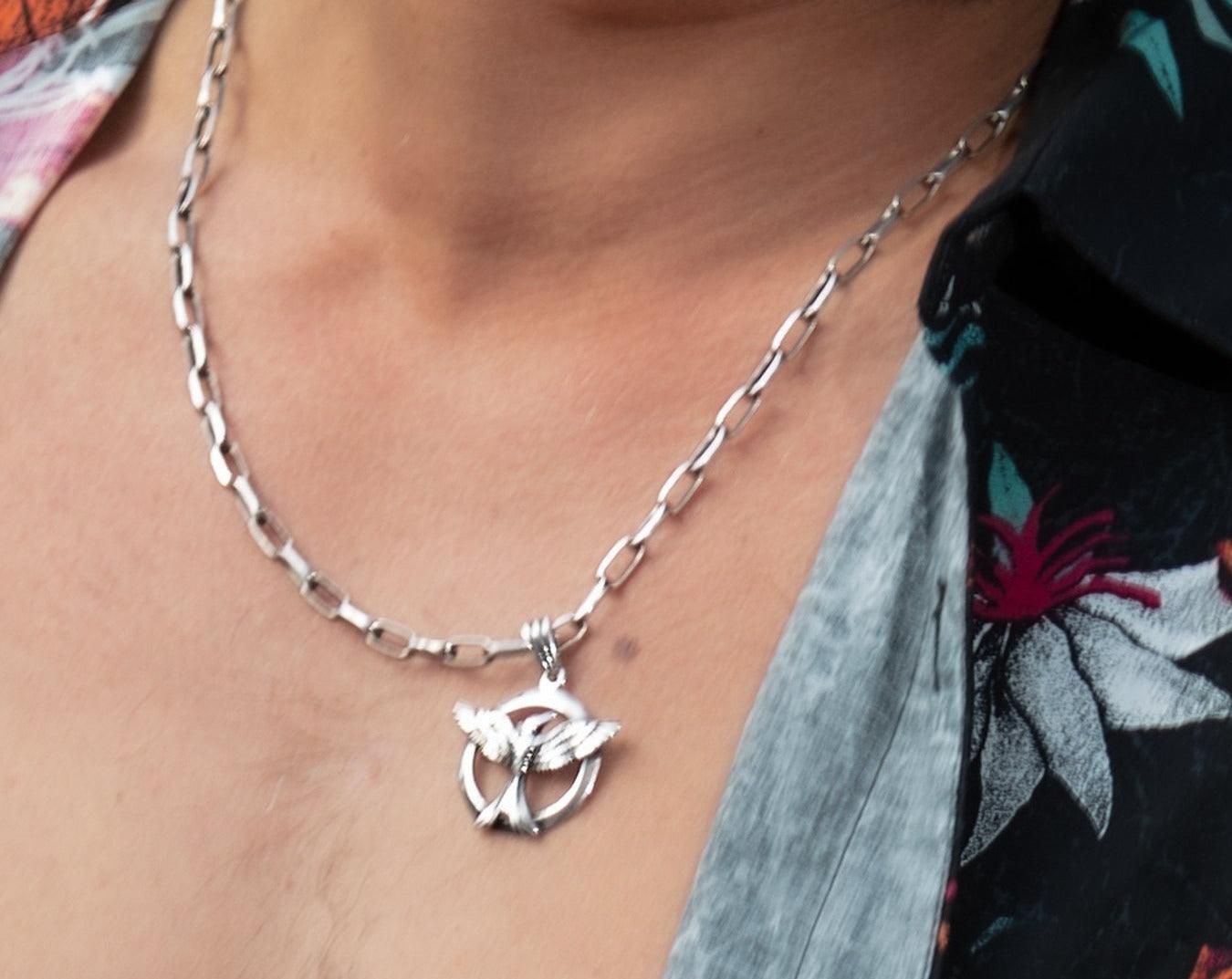 Freedom Men's Pendant ~ Sterling Silver 925 ~ - Maresia Jewelry