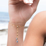 Fresh Water Peacock Pearl Bracelet ~ Gold Filled or Sterling Silver 925 ~ MB009 - Maresia Jewelry