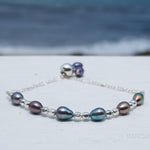 Fresh Water Peacock Pearl Bracelet ~ Gold Filled or Sterling Silver 925 ~ MB009 - Maresia Jewelry