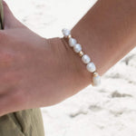 Fresh Water Pearl Bracelet ~Gold Filled or Sterling Silver 925 ~ MB013 - Maresia Jewelry