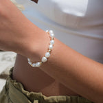 Fresh Water Pearl Bracelet ~Gold Filled or Sterling Silver 925 ~ MB013 - Maresia Jewelry