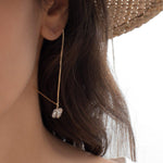 Herkimer Diamond Earrings ~ Gold Filled or Sterling Silver 925 ~ ME057 - Maresia Jewelry