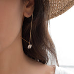 Herkimer Diamond Earrings ~ Gold Filled or Sterling Silver 925 ~ ME057 - Maresia Jewelry