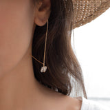 Herkimer Diamond Earrings ~ Gold Filled or Sterling Silver 925 ~ ME057 - Maresia Jewelry
