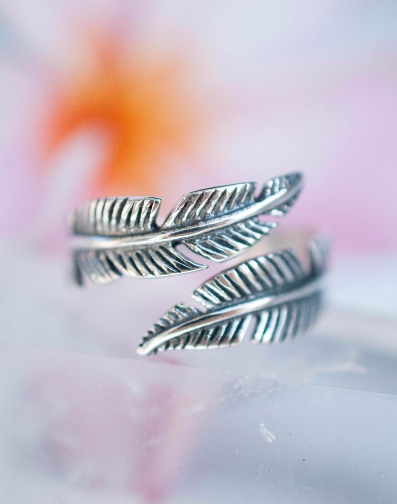Camburi Leaf Ring ~Sterling Silver 925~ SMR001 - Maresia Jewelry