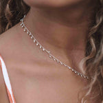 Sterling Silver 925 or Gold Vermeil Choker ~ Jewelry ~ Gift For Her ~ Minimalist~ Handmade~ Thin Chain~ Delicate ~Layered~MN111