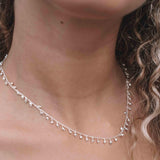 Sterling Silver 925 or Gold Vermeil Choker ~ Jewelry ~ Gift For Her ~ Minimalist~ Handmade~ Thin Chain~ Delicate ~Layered~MN111