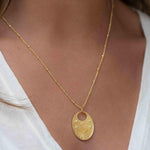 Evil Eye Necklace Gold Plated 18k ~ Cubic Zirconia or Black Onyx ~ Layered long Necklace  ~ Jewelry ~ Minimalist~ Handmade ~ MN115