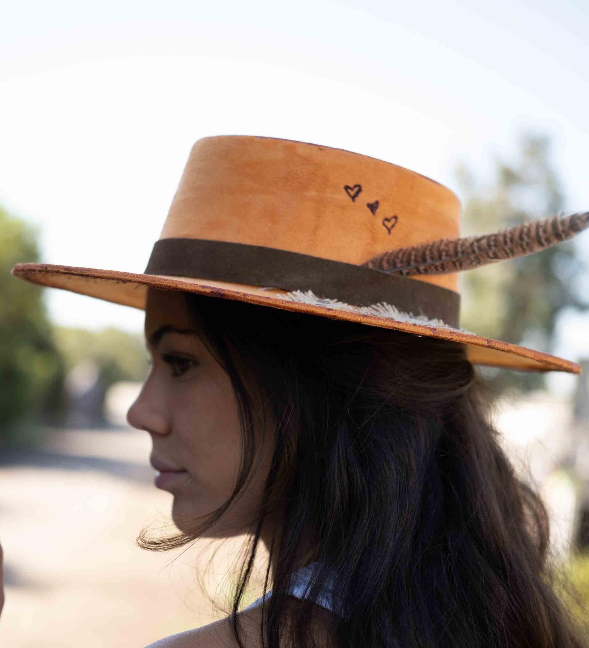 Ipanema Hat ~ One of a kind ~ MH013 - Maresia Jewelry