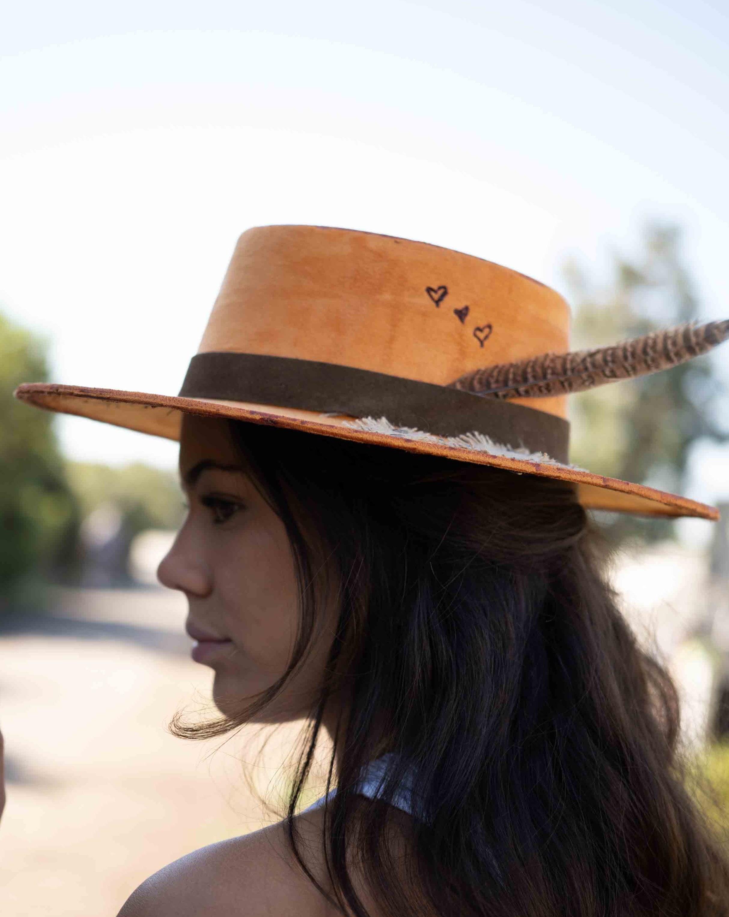 Ipanema Hat ~ One of a kind ~ MH013 - Maresia Jewelry
