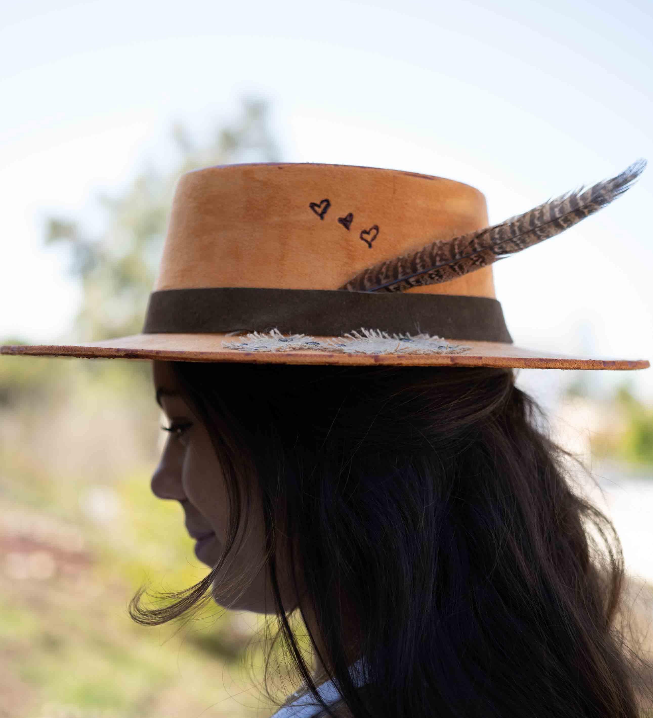 Ipanema Hat ~ One of a kind ~ MH013 - Maresia Jewelry