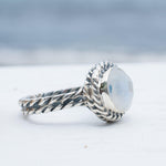 Jericoacoara Moonstone ~ Sterling Silver 925 ~ MR191 - Maresia Jewelry