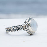 Jericoacoara Moonstone ~ Sterling Silver 925 ~ MR191 - Maresia Jewelry