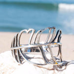 Joaca Leaf Ring ~  Sterling Silver 925~SMR013 - Maresia Jewelry