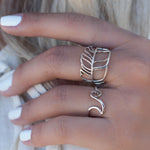 Joaca Leaf Ring ~  Sterling Silver 925~SMR013 - Maresia Jewelry