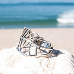 Joaca Leaf Ring ~  Sterling Silver 925~SMR013 - Maresia Jewelry