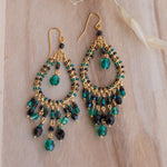 Joix Chandelier Earrings ~Gold Plated ~ SME088 - Maresia Jewelry
