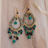 Joix Chandelier Earrings ~Gold Plated ~ SME088 - Maresia Jewelry