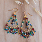 Joix Chandelier Earrings ~Gold Plated ~ SME091 - Maresia Jewelry