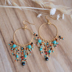 Joix Chandelier Earrings ~Gold Plated ~ SME092 - Maresia Jewelry