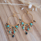 Joix Chandelier Earrings ~Gold Plated ~ SME092 - Maresia Jewelry
