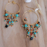 Joix Chandelier Earrings ~Gold Plated ~ SME092 - Maresia Jewelry