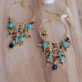 Joix Chandelier Earrings ~Gold Plated ~ SME092 - Maresia Jewelry