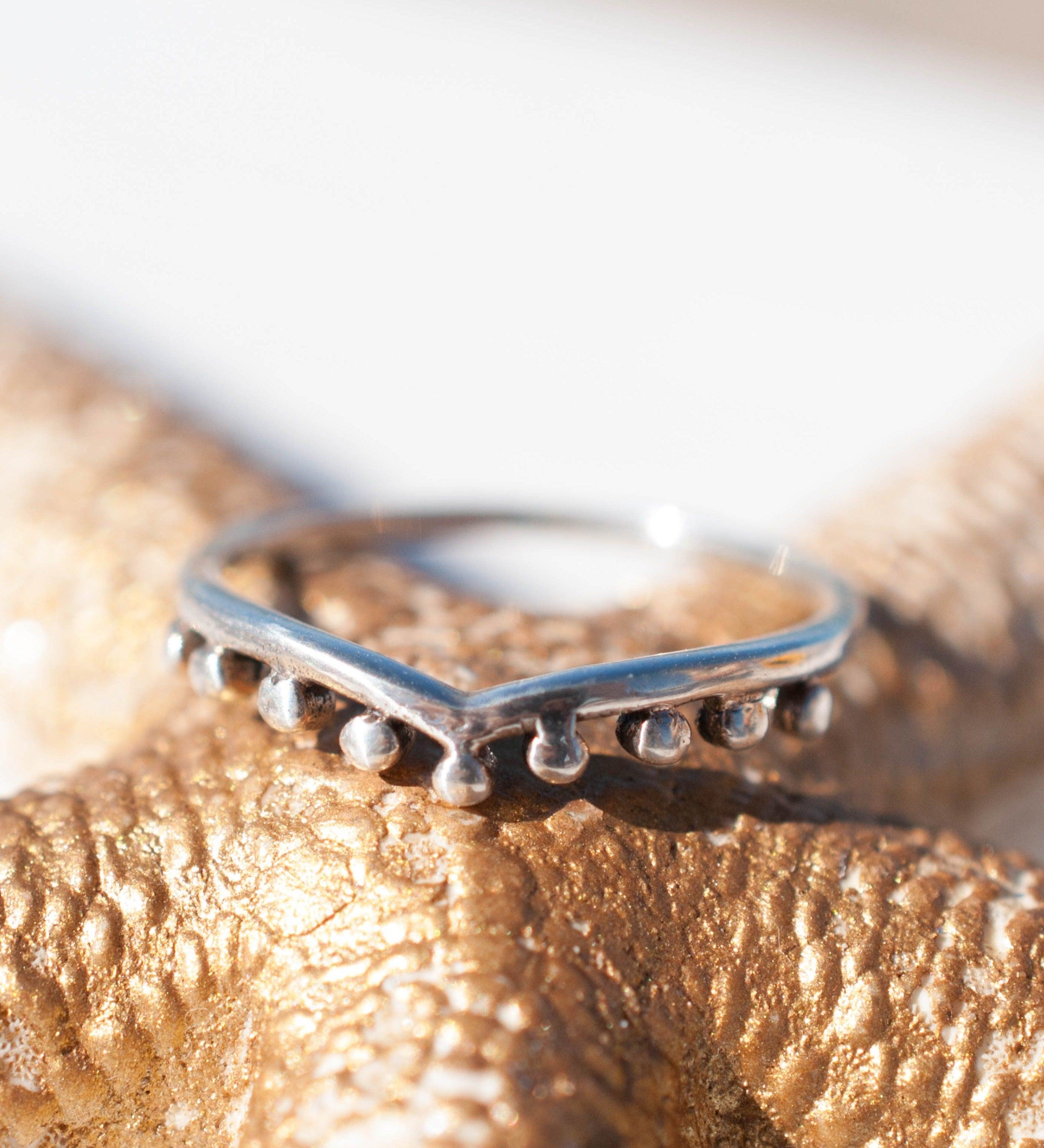 Karla Ring~ Sterling Silver 925~ SMR - Maresia Jewelry
