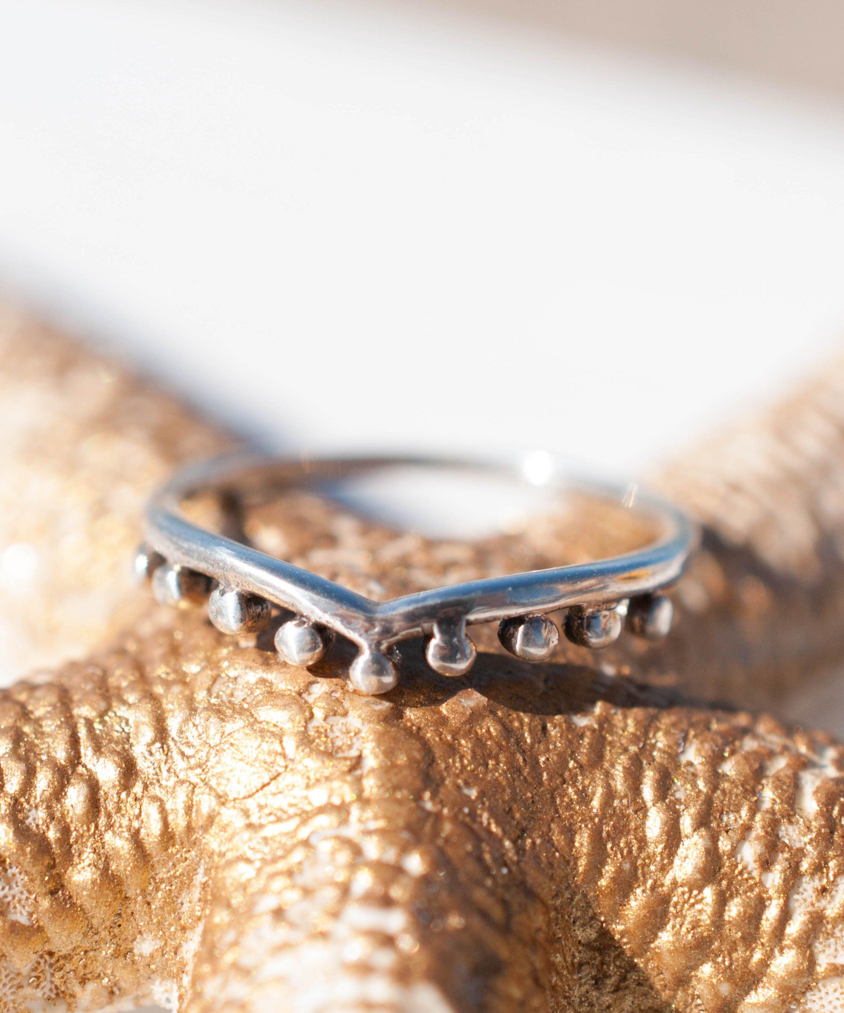 Karla Ring~ Sterling Silver 925~ SMR - Maresia Jewelry