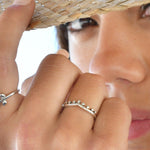 Karla Ring~ Sterling Silver 925~ SMR - Maresia Jewelry