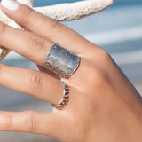 Karla Ring~ Sterling Silver 925~ SMR - Maresia Jewelry