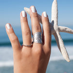 Karla Ring~ Sterling Silver 925~ SMR - Maresia Jewelry