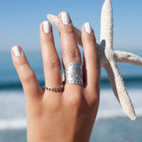 Karla Ring~ Sterling Silver 925~ SMR - Maresia Jewelry