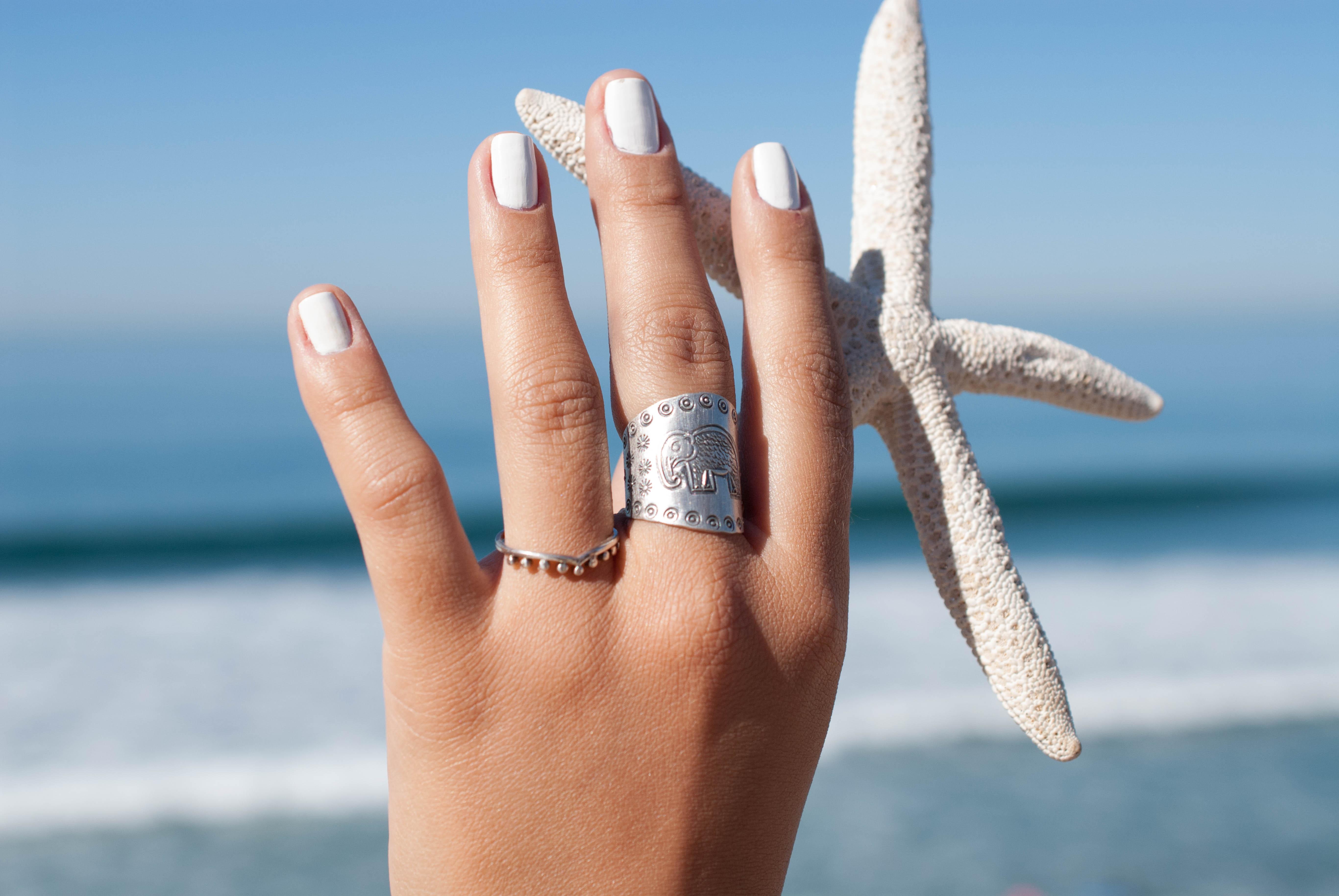 Karla Ring~ Sterling Silver 925~ SMR - Maresia Jewelry