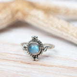 Moonstone Ring~ Sterling Silver 925  ~ MR011 - Maresia Jewelry