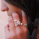 Moonstone Ring~ Sterling Silver 925  ~ MR011 - Maresia Jewelry