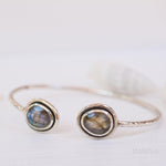 Labradorite Adjustable Bracelet ~ Sterling Silver 925 ~ MB008 - Maresia Jewelry