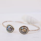 Labradorite Adjustable Bracelet ~ Sterling Silver 925 ~ MB008 - Maresia Jewelry