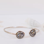 Labradorite Adjustable Bracelet ~ Sterling Silver 925 ~ MB008 - Maresia Jewelry