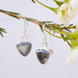 Labradorite Earrings ~ Sterling Silver 925 ~ME005 - Maresia Jewelry