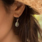 Labradorite Earrings ~ Sterling Silver 925 ~ ME077 - Maresia Jewelry