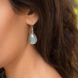 Labradorite Earrings ~ Sterling Silver 925 ~ME086 - Maresia Jewelry