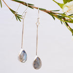 Labradorite Earrings ~ Sterling Silver 925 ~ME137 - Maresia Jewelry