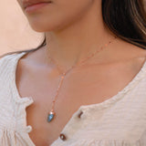 Labradorite Necklace~ Rose Gold Filled , Sterling Silver or Gold Filled - Maresia Jewelry