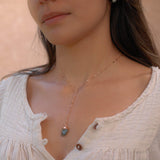 Labradorite Necklace~ Rose Gold Filled , Sterling Silver or Gold Filled - Maresia Jewelry