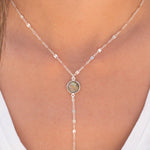 Labradorite Necklace ~ Sterling Silver 925 or Gold Filled - Maresia Jewelry