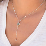 Labradorite Necklace ~ Sterling Silver 925 or Gold Filled - Maresia Jewelry