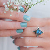 Labradorite Ring ~ Sterling Silver 925 ~ MR017 - Maresia Jewelry