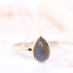 Labradorite Ring ~ Sterling Silver 925 ~ MR205 - Maresia Jewelry